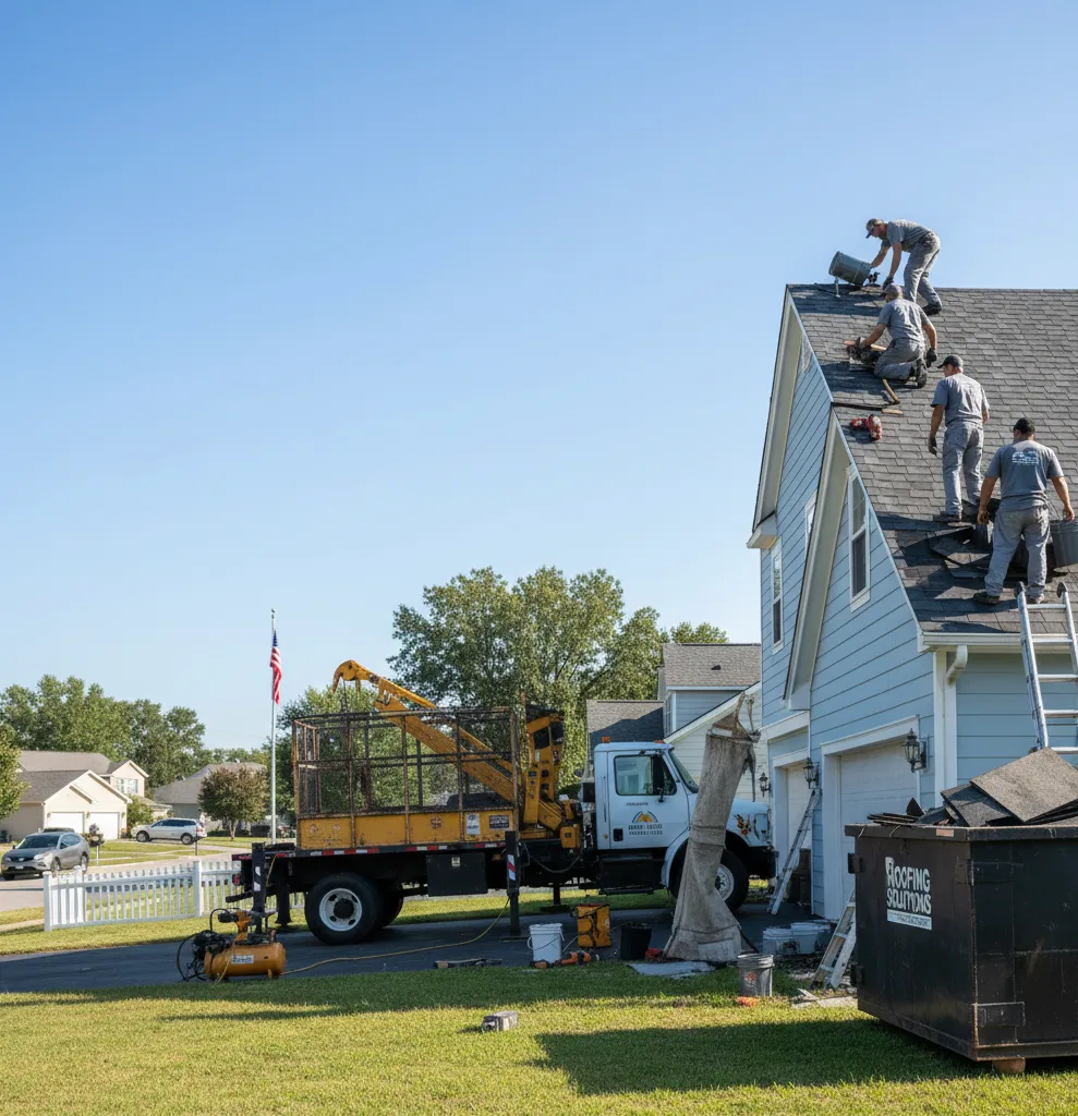 Roof Repair in Ballston Lake